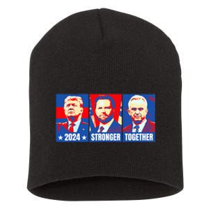 2024 Felon Weirdos Trump Vance Support Rfkj President Rally Short Acrylic Beanie