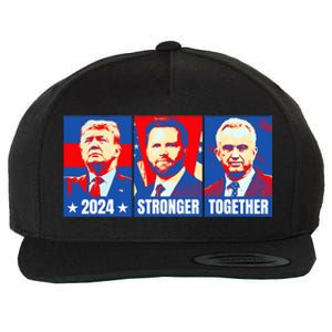 2024 Felon Weirdos Trump Vance Support Rfkj President Rally Wool Snapback Cap