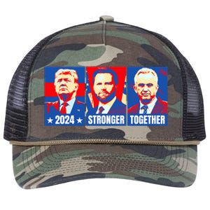 2024 Felon Weirdos Trump Vance Support Rfkj President Rally Retro Rope Trucker Hat Cap