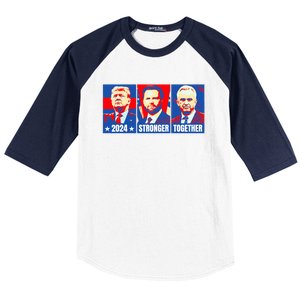 2024 Felon Weirdos Trump Vance Support Rfkj President Rally Baseball Sleeve Shirt