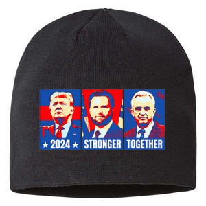 2024 Felon Weirdos Trump Vance Support Rfkj President Rally Sustainable Beanie