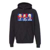 2024 Felon Weirdos Trump Vance Support Rfkj President Rally Premium Hoodie