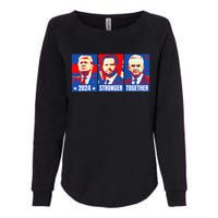 2024 Felon Weirdos Trump Vance Support Rfkj President Rally Womens California Wash Sweatshirt