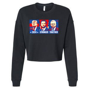 2024 Felon Weirdos Trump Vance Support Rfkj President Rally Cropped Pullover Crew