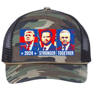 2024 Felon Weirdos Trump Vance Support Rfkj President Rally Retro Rope Trucker Hat Cap