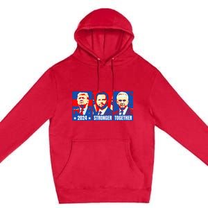 2024 Felon Weirdos Trump Vance Support Rfkj President Rally Premium Pullover Hoodie