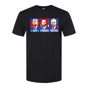 2024 Felon Weirdos Trump Vance Support Rfkj President Rally Softstyle CVC T-Shirt