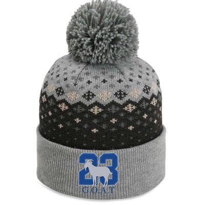 23 Goat The Baniff Cuffed Pom Beanie