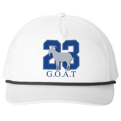 23 Goat Snapback Five-Panel Rope Hat