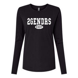 2 Genders Womens Cotton Relaxed Long Sleeve T-Shirt