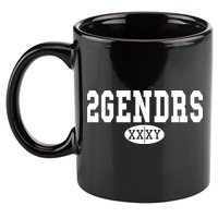 2 Genders 11oz C Handle Ceramic Mug