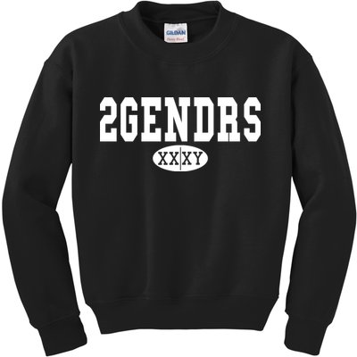 2 Genders Kids Sweatshirt