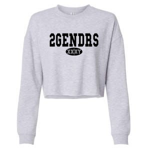 2 Genders Cropped Pullover Crew