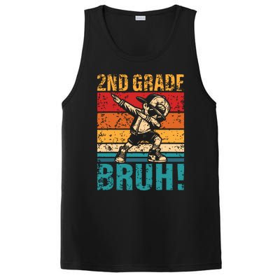 2nd Grade Bruh Dabbing Boy Second Grade Squad Boy Student PosiCharge Competitor Tank