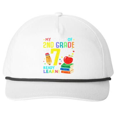 2nd Grade Back To First Day Of School Gift Snapback Five-Panel Rope Hat