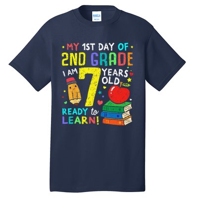 2nd Grade Back To First Day Of School Gift Tall T-Shirt