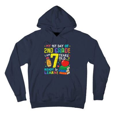 2nd Grade Back To First Day Of School Gift Tall Hoodie