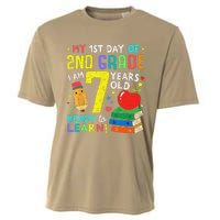 2nd Grade Back To First Day Of School Gift Cooling Performance Crew T-Shirt