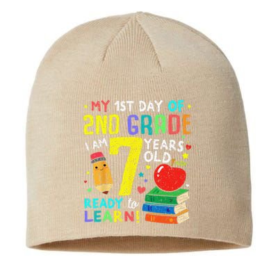 2nd Grade Back To First Day Of School Gift Sustainable Beanie