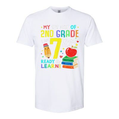 2nd Grade Back To First Day Of School Gift Softstyle CVC T-Shirt