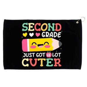 2nd Grade Back To School Just Got A Lot Cuter Gift Grommeted Golf Towel