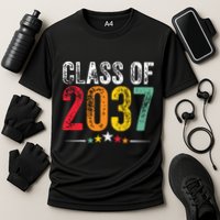 2037 Graduation Class Of 2037 Grow Cooling Performance Crew T-Shirt