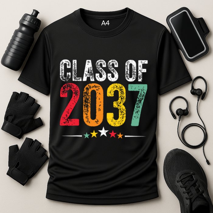 2037 Graduation Class Of 2037 Grow Cooling Performance Crew T-Shirt