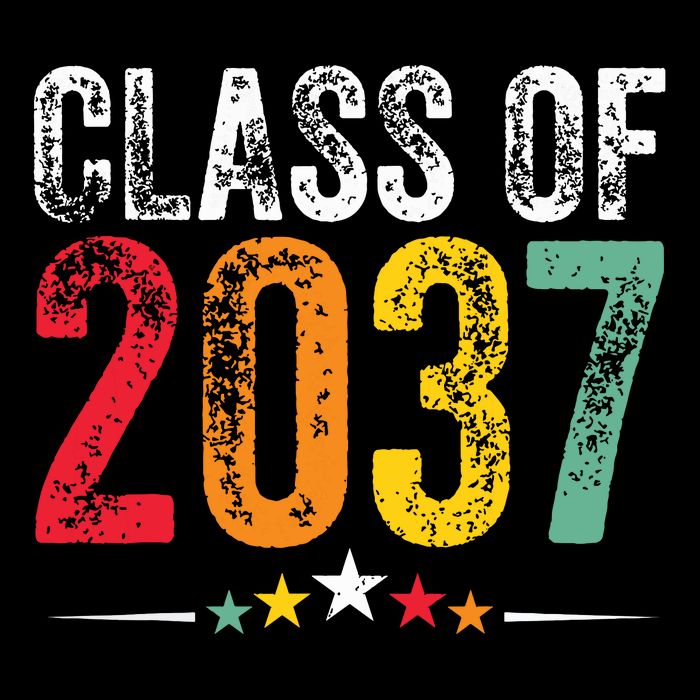 2037 Graduation Class Of 2037 Grow Cooling Performance Crew T-Shirt