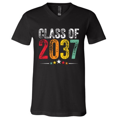 2037 Graduation Class Of 2037 Grow V-Neck T-Shirt