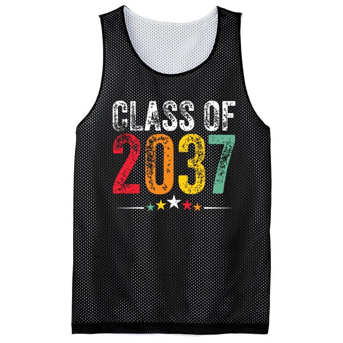 2037 Graduation Class Of 2037 Grow Mesh Reversible Basketball Jersey Tank