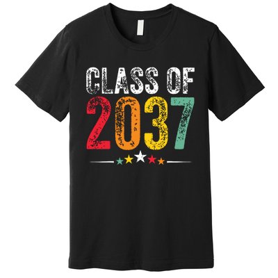 2037 Graduation Class Of 2037 Grow Premium T-Shirt