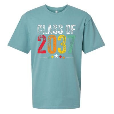 2037 Graduation Class Of 2037 Grow Sueded Cloud Jersey T-Shirt