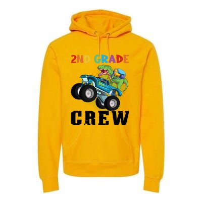 2Nd Grade Crew Second Grade Graduation Meaningful Gift Premium Hoodie