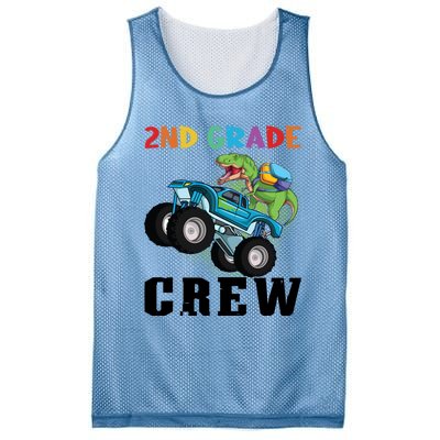 2Nd Grade Crew Second Grade Graduation Meaningful Gift Mesh Reversible Basketball Jersey Tank