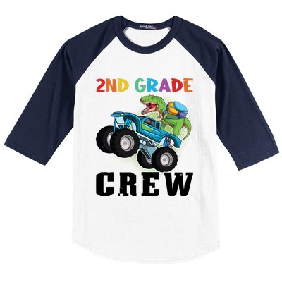 2Nd Grade Crew Second Grade Graduation Meaningful Gift Baseball Sleeve Shirt