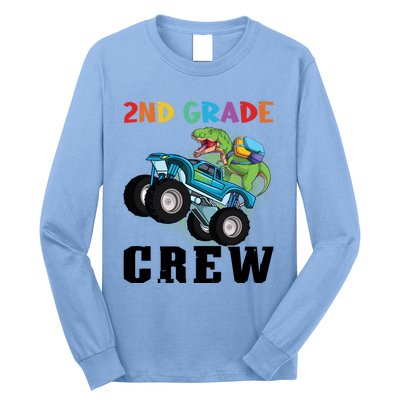 2Nd Grade Crew Second Grade Graduation Meaningful Gift Long Sleeve Shirt