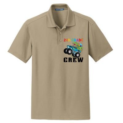 2Nd Grade Crew Second Grade Graduation Meaningful Gift Dry Zone Grid Polo