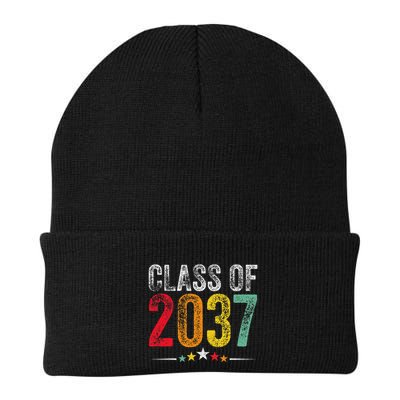 2037 Graduation Class Of 2037 Grow With Me Retro Beanie