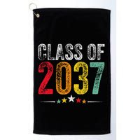 2037 Graduation Class Of 2037 Grow With Me Retro Golf Towel
