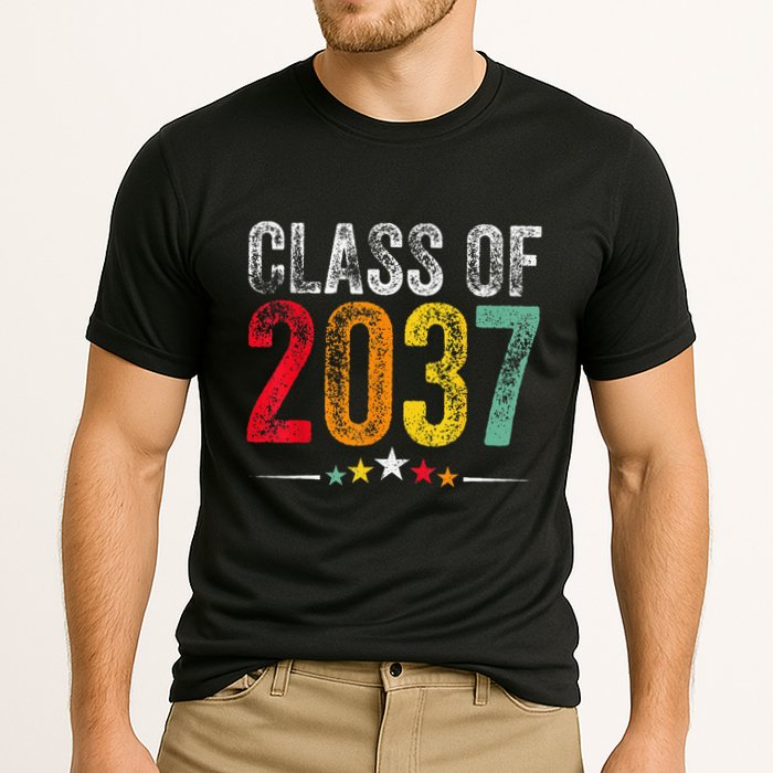 2037 Graduation Class Of 2037 Grow With Me Retro Performance Shirt