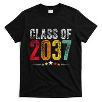 2037 Graduation Class Of 2037 Grow With Me Retro T-Shirt