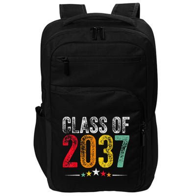 2037 Graduation Class Of 2037 Grow With Me Retro Impact Tech Backpack