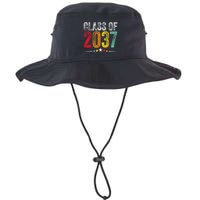 2037 Graduation Class Of 2037 Grow With Me Retro Bucket Hat