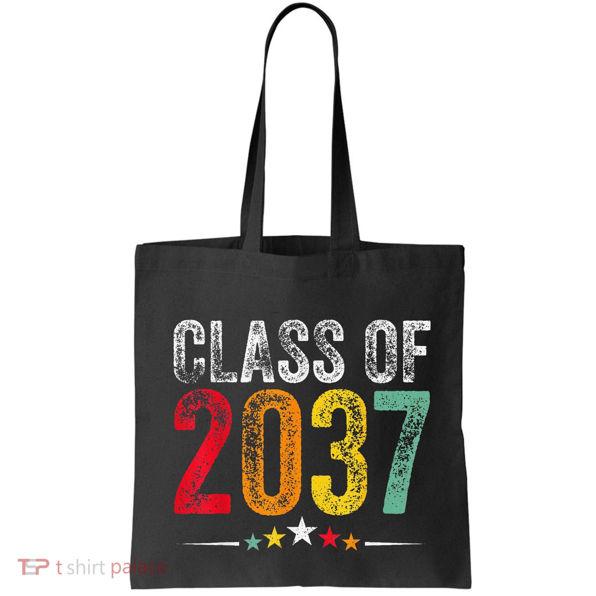 2037 Graduation Class Of 2037 Grow With Me Retro Bag