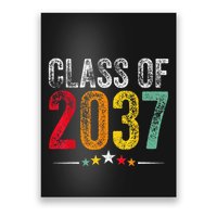 2037 Graduation Class Of 2037 Grow With Me Retro Poster