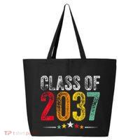2037 Graduation Class Of 2037 Grow With Me Retro 25L Jumbo Tote