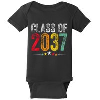 2037 Graduation Class Of 2037 Grow With Me Retro Baby Bodysuit