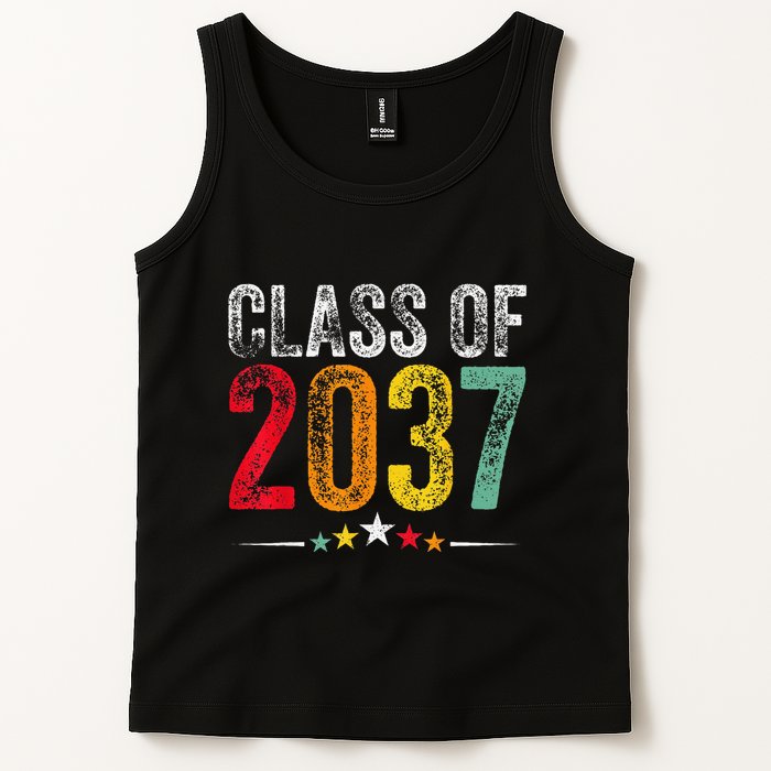 2037 Graduation Class Of 2037 Grow With Me Retro Tank Top