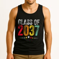 2037 Graduation Class Of 2037 Grow With Me Retro Tank Top