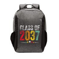 2037 Graduation Class Of 2037 Grow With Me Retro Vector Backpack